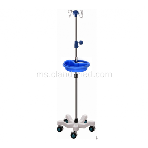 Peralatan perubatan perubatan laras IV Drip Stand